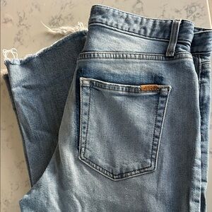 Joe's Jeans The Debbie High Rise Straight Crop Denim